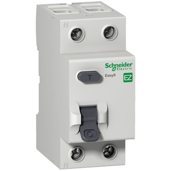 Дифференциальное реле, УЗО 2п 25A 10mA, AC, Schneider Electric Easy9 EZ9R14225 фото