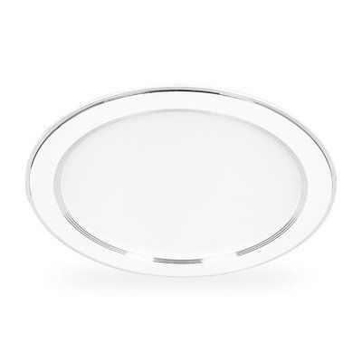 Светильник встраиваемый LED FERON AL527 12W круг, белый 960Lm 4000K 142*28mm 4736f фото