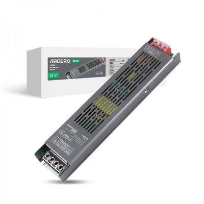 Блок живлення для світлод. стрічки LB008 180W 12V "SLIM" 235*50*24mm ARD 8462f фото