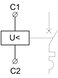 Розчіплювач мінімальної та максимальної напруги F/UV АС 230V, 50/60Hz (правий) для FB2-63 STANDART, FB3-63 EVO, FB3-125 EVO F/UV230R фото 2