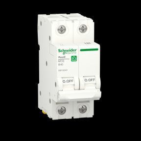 Автоматичний вимикач Schneider Electric Resi9, 2п, 40A, кат.B R9F02240 фото