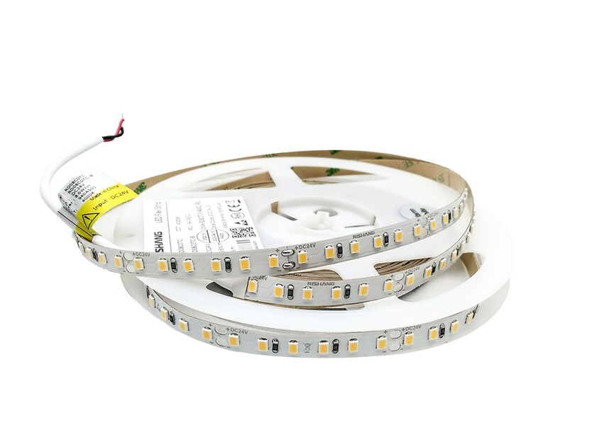 LED стрічка, нейтральна біла, 8,6 Вт, 24V, 4000К, (120) RD08C0TC-B CRI90, 810Lm, NW (13254) RISHANG 13254SV фото