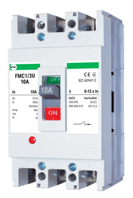 Автоматический выключатель FMC1/3U 8-12In 3P In=10А FMC13U0010 фото