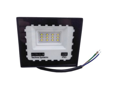 Прожектор LED 10W Ultra Slim 220V 900Lm 6500K IP65 SMD TNSy5000007 фото