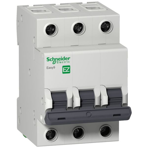 Автоматичний вимикач Schneider Electric Easy9, 3п, 6A, кат.C EZ9F34306 фото