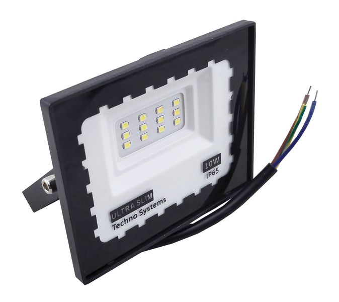 Прожектор LED 10W Ultra Slim 220V 900Lm 6500K IP65 SMD TNSy5000007 фото