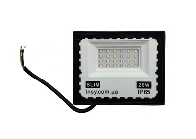 Прожектор LED 20W Ultra Slim 220V 1800Lm 6500K IP65 SMD TNSy5000008 фото