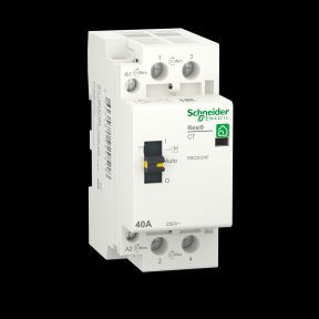 Контактор Resi9 1P+N 40A 2NO АС 220В, Schneider Electric R9C20240 фото