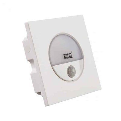 Світильник сходовий GOLD 3W LED з датчиком 130&deg; (HOROZ) 079-025-0003-010 фото