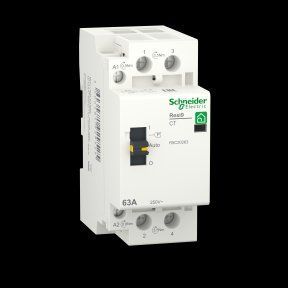 Контактор Resi9 1P+N 63A 2NO АС 220В, Schneider Electric R9C20263 фото