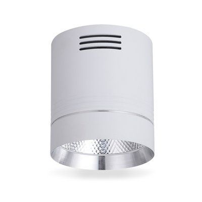 Светильник LED FERON AL542 COB 10W белый серебро 850Lm 4000K IP20 80*80*105мм 6327f фото