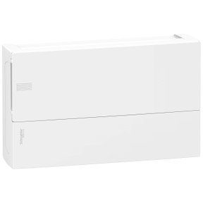 Щит розподільчий навісний Resi9 MP на 18 модулів білі двері, Schneider Electric MIP12118 фото