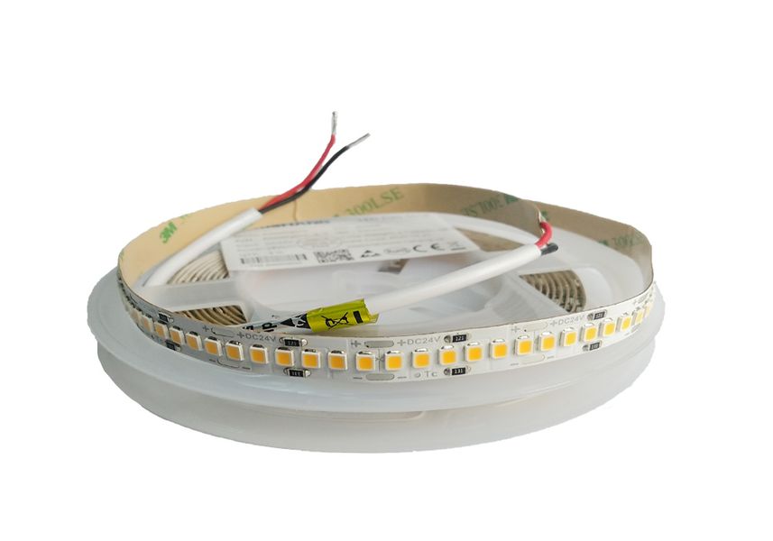 LED лента теплая белая 28Вт 24V 3000К (240) RD00Q0TC-AT CRI90, 2255Lm WW (3м уп.) IP33 RISHANG 13256SV фото