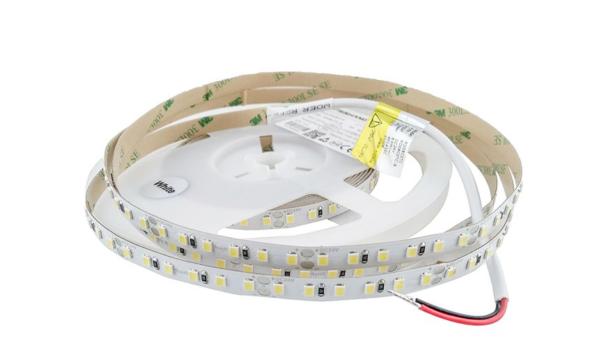 LED стрічка холодна біла 8,6Вт 24V 6500К (120) RD08C0TC-B CRI80, 785Lm CW (13255) IP33 RISHANG 13255SV фото