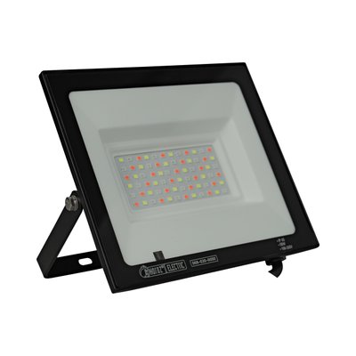 Прожектор REMIX-50 SMD LED 50W RGB 4000Lm 100-265V IP65 черный 068-020-0050-010 фото