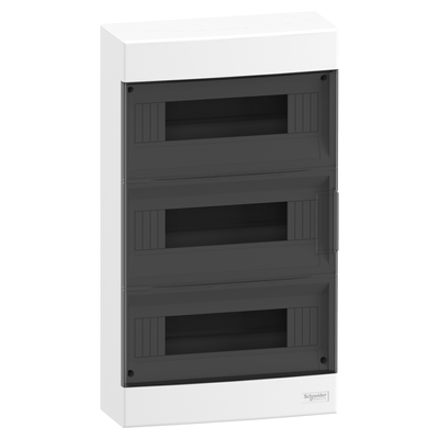 Щит распределительный Easy9 EU, накладной, 36 модулей, дымчатые двери, Schneider Electric EZ9EUC312 фото