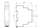 Модульний магнітний пускач MCF3 АС220V 2Р 25А 2NO MCF32520230 фото 2