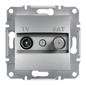 TV-SAT РОЗЕТКА КОНЦЕВАЯ ASFORA АЛЮМИНИЙ EPH3400461 фото