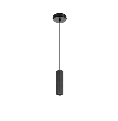 Светильник подвесной FPL 6W 4100K S BK 180MM MAXUS 1-FPL-004-02-S-BK фото