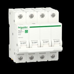 Автоматичний вимикач Schneider Electric Resi9, 4п, 32A, кат.B R9F02432 фото