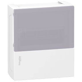 Щит розподільчий навісний Resi9 MP на 8 модулів димчасті двері, Schneider Electric MIP12108t фото