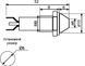 Индикатор АСКО AD-22C-8 (AC/DC 24v) желтая A0140030102 фото 2