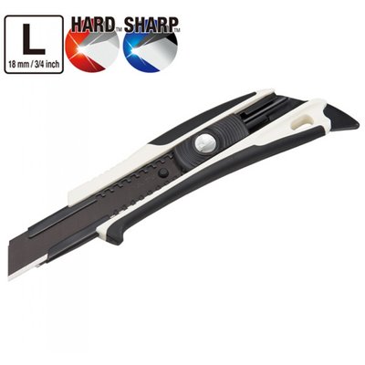 Ніж DORA Fin Cutter 18mm Razar Black Blade, автоматичний lock DFC560W фото