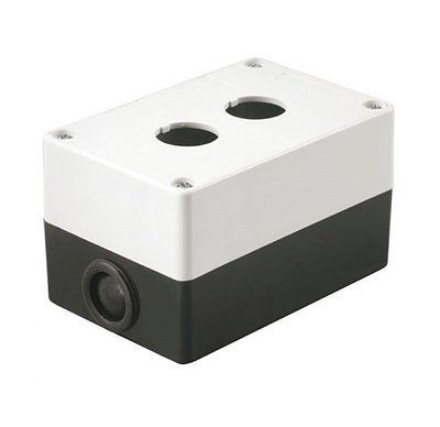 Корпус КП102 для кнопок, 2 місце, біла TNSy TNSy5500298/1 фото