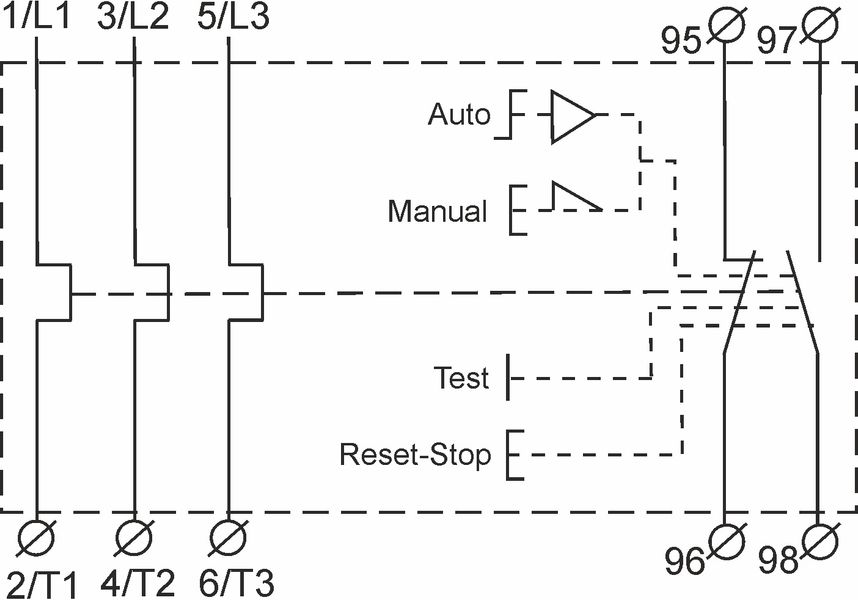 Реле тепловое FTR 32B (встроенное) 0.1-0.16А FTR32B00016 фото