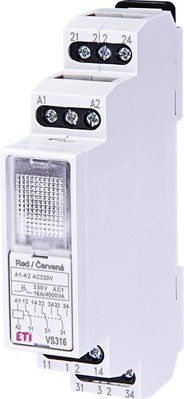 Промежуточное реле VS316K 230V АС (3x16A_AC1) ETI 2471202 фото