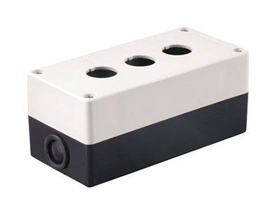 Корпус КП103 для кнопок, 3 місця, біла TNSy TNSy5500299/1 фото