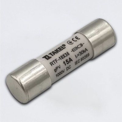 Плавка вставка предохранителя RTF 10х38 15А 1000V DC TAKEL 514755TL фото