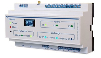 Контроллер интерфейса MODBUS по мобильной связи ЕM-486 NTEM48600 фото