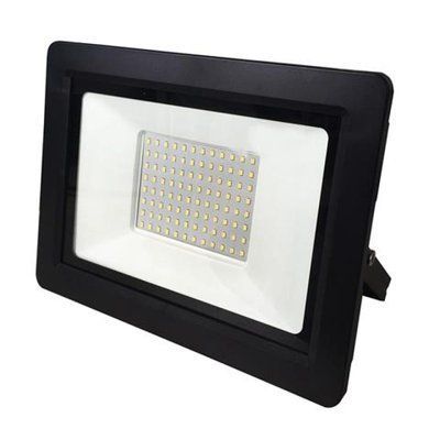 Прожектор ASLAN-100 SMD LED 100W 6400K 8000Lm 175-250V IP65 черный HOROZ 068-010-0100-010 фото