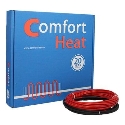 Тонкий двожильний нагрівальний кабель CTAV-10, 130m, 1300W, Comfort Heat 82244340 фото