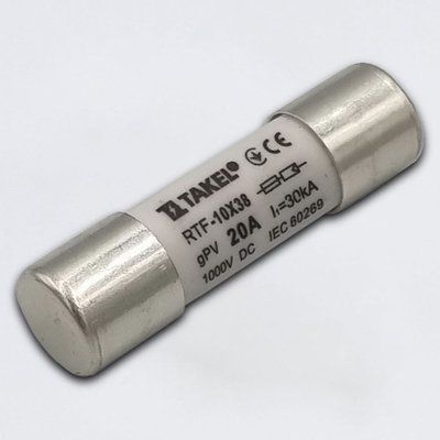 Плавка вставка запобіжника RTF 10х38 20А 1000V DC TAKEL 514757TL фото