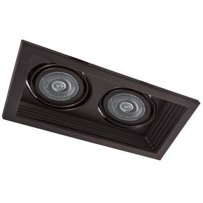 Карданний світильник Feron DLT202 G5.3 IP20 чорний 6203f фото