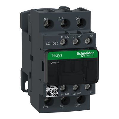 Schneider Electric Контактор 25A, доп. 1NC+1NO, 220В50Гц, Schneider electric LC1D25M7 фото