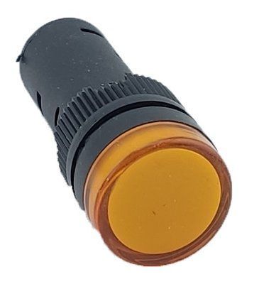 Індикатор TNSy AD16DS d16mm 230В AC жовтий TNSy TNSy5500243 фото