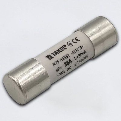 Плавка вставка предохранителя RTF 14х85 40А 1500В DC TAKEL 514789TL фото