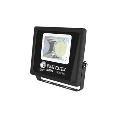 Прожектор светодиодный LION-50 SMD LED 50W 6400K 4250Lm HOROZ черный 068-013-0050-010 фото