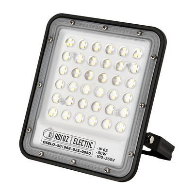 Прожектор OSELO-50 SMD LED 50W 6400K 5000Lm 100-265V IP65 черный 068-025-0050-010 фото