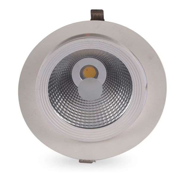 Светильник встраиваемый LED FERON AL250 COB 18W белый 1530Lm 4000K IP20 45град 165*125 (150) mm 6334f фото