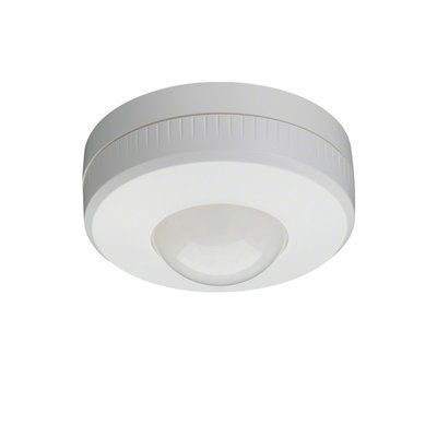 Датчик руху зовнішньої установки, IP-21, білий, 360 &deg;, 1000Вт Hager EE804A фото