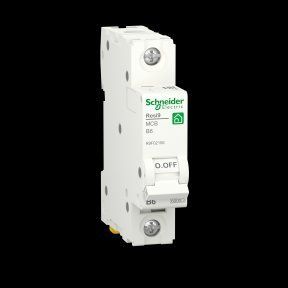 Автоматичний вимикач Schneider Electric Resi9, 1п, 6A, кат.B R9F02106 фото