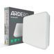 Светильник LED ARDERO AL804ARD 48W квадратный декоративный накладной 4080Lm 5000K 300*300*40mm 8021f фото 1