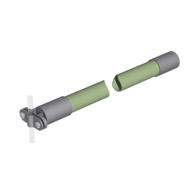 Штанга ізоляційна D16 L500-850 Pl/Al H25/11 LL325119 фото