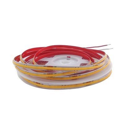 LED лента Теплая белая COB 4,8Вт 24V (320) 3000K WW RM0801EC-A CRI90 IP20 RISHANG 18998SV фото