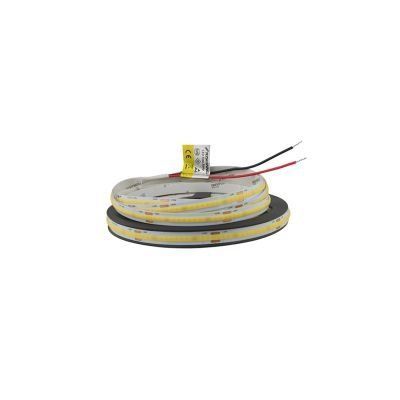 LED лента Холодная белая COB 10Вт 24V (320) 6000K CW RM0801EC-A CRI90 IP20 RISHANG 18866SV фото