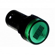 Индикатор вольтметр, 80В-500В, зеленый (ElectrO TM)